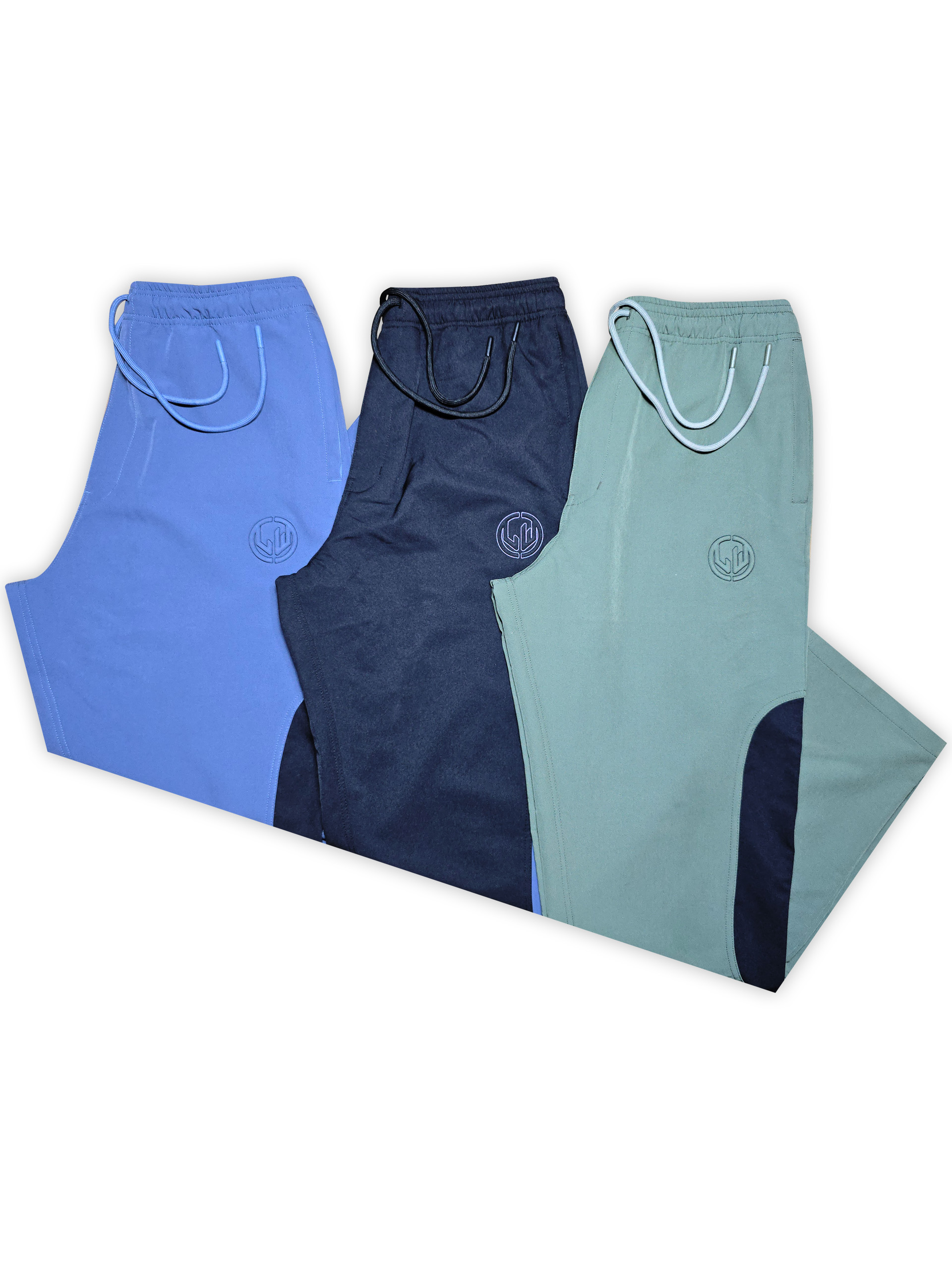 Home ash black olive premium trousers combo 3